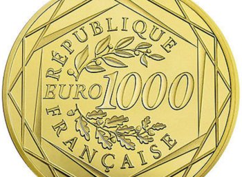 Ebay: 1000-Euro-Goldmünze aus Frankreich für 1000 Euro frei Haus