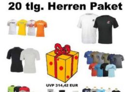 Dealclub: T-Shirt-Paket von Adidas, Kappa & Co. für 49,95 Euro