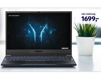 Aldi: Highend-Notebook Erazer X17803 für 1699 Euro