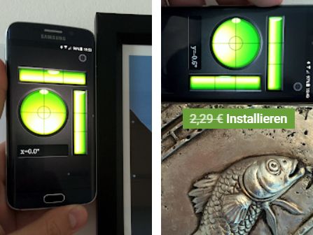 Gratis: App "Wasserwaage PRO -Bubble Level" zum Nulltarif