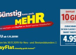 Gratis: Dayflat mit 10 GByte bei Lidl Connect zum Nulltarif