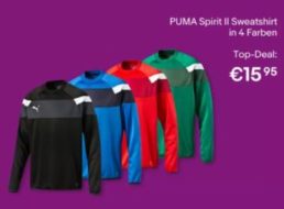 Puma: Sweatshirts für 15,95 Euro frei Haus bei Ebay