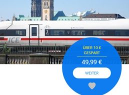 Travelzoo: Bahn-Gutschein über 60 Euro für 44,99 Euro via Paypal