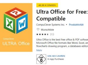 Gratis: "Ultra Office" für 0 statt 49,99 Euro