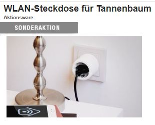 Druckerzubehoer.de: WLAN-Steckdose und zwei Deko-Artikel für 4,99 Euro