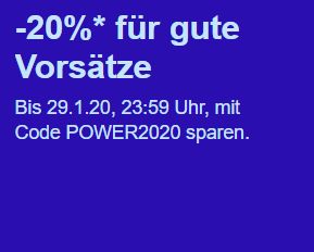 Ebay: 20 Prozent Rabatt auf Fashion, Sport & Beauty