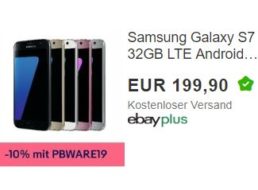 Ebay: Samsung Galaxy S7 als B-Ware für 179,91 Euro