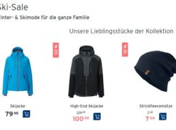 Tchibo: Ski-Sale mit Winterjacken und Thermosocken