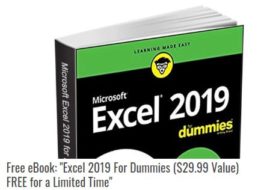 Gratis: eBook „Excel 2019 For Dummies“ zum Nulltarif zu haben