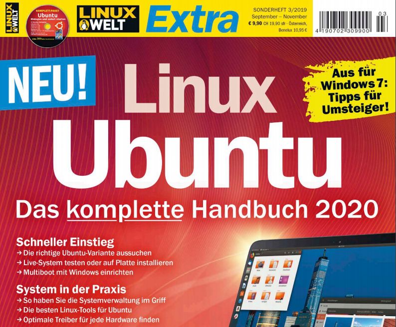 Gratis: PDF "Ubuntu - Das komplette Handbuch" als Dankeschön für Umfrage