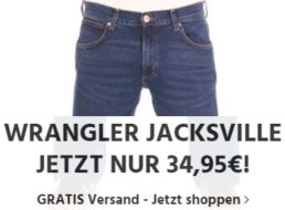 Wrangler: Jeans Jacksville für 34,95 Euro frei Haus