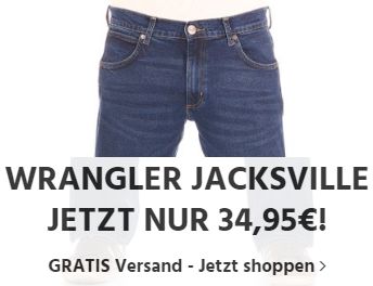 Wrangler: Jeans Jacksville für 34,95 Euro frei Haus