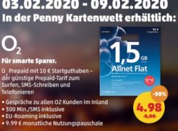 Penny: SIM-Karten zum halben Preis für eine Woche