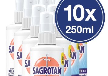 Dealclub: Zehnerpack Sagrotan-Pumpspray für 24,99 Euro frei Haus