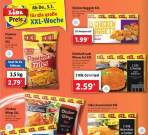 Lidl: XXL-Woche mit Großpackungen zu kleinen Preisen