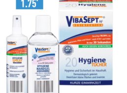 Aldi: Desinfektionsspray und Hygienetücher für 1,75 Euro ab Montag