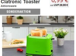 Druckerzubehoer.de: Clatronic-Toaster für 6,99 Euro plus Versand