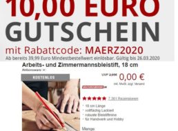 Druckerzubehoer.de: 10 Euro Rabatt ab 40 Euro Warenwert