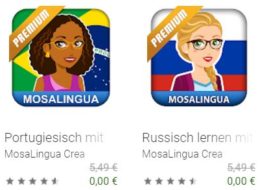 Gratis: Lern-Apps von „Mosa Lingua Premium“ für kurze Zeit zum Nulltarif