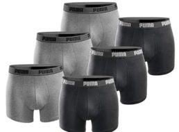 Puma: Sechserpack Boxershorts für 26,85 Euro frei Haus