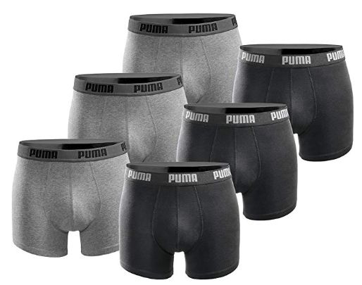 Puma: Sechserpack Boxershorts für 26,85 Euro frei Haus