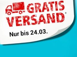 Weltbild: Gratis-Versand ohne Mindestbestellwert bis Dienstag abend