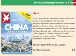 Gratis: 13 Ausgaben „Stern“ zum Nulltarif frei Haus