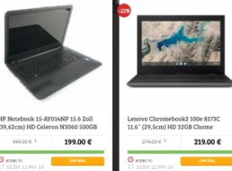 Dealclub: Notebook-Spezial mit mobilen Rechnern ab 199 Euro