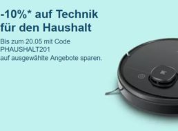 Ebay: 10 Prozent Haushalts-Rabatt für wenige Tage