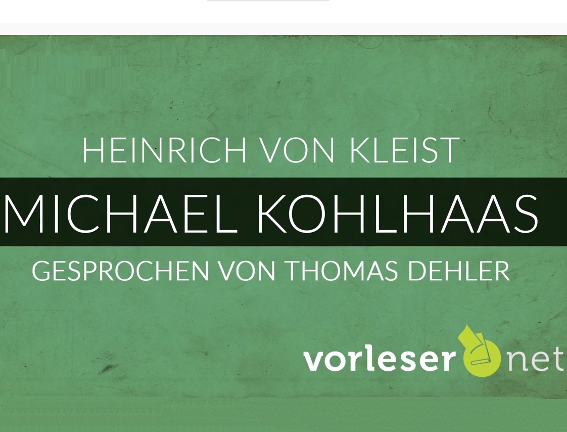 Gratis: Hörbuch "Michael Kohlhaas" mit knapp vier Stunden Laufzeit zum Nulltarif