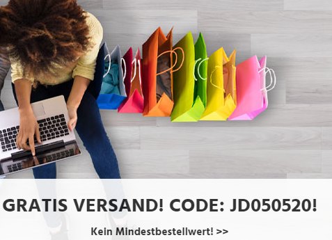 Jeans-Direct: Gratis-Versand ohne Mindestbestellwert