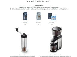 Tchibo: 10 Prozent Rabatt auf Kaffee-Zubehör beim Kaffeekauf