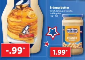 Lidl: Amerika-Spezial mit Erdnussbutter, Bagels und mehr