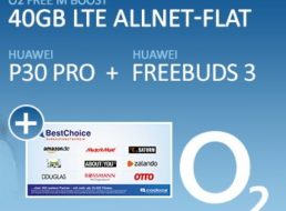 Bonus-Angebot: O2-Vertrag mit 40 GByte LTE für effektiv 5,20 Euro