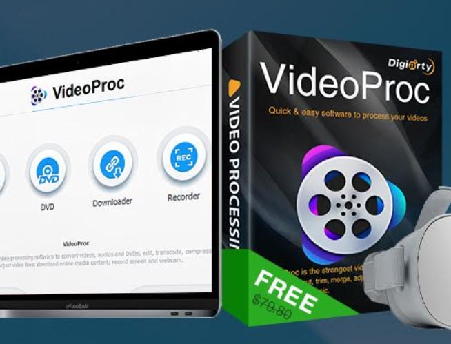 Gratis: Videobearbeitungssoftware "VideoProc" zum Nulltarif