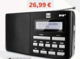 Völkner: DAB-Kofferradio mit UKW-Empfänger für 26,99 Euro frei Haus