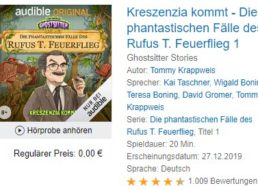 Gratis: Hörbuch „die phantastischen Fälle des Rufus T. Feuerflieg“ bei Audible