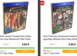 Dealclub: Fünf Blu-rays nach Wahl für 28,99 Euro frei Haus