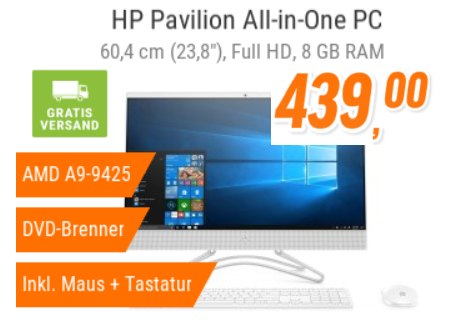 NBB: All-In-One-PC von HP für 439 Euro frei Haus