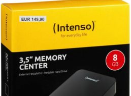 Ebay: Intenso Memory Center mit acht TByte für 149,90 Euro