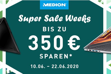 NBB: Medion-Sale mit Convertibles ab 299 Euro