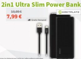 Völkner: Powerbank mit 5000 mAh für 7,99 Euro frei Haus