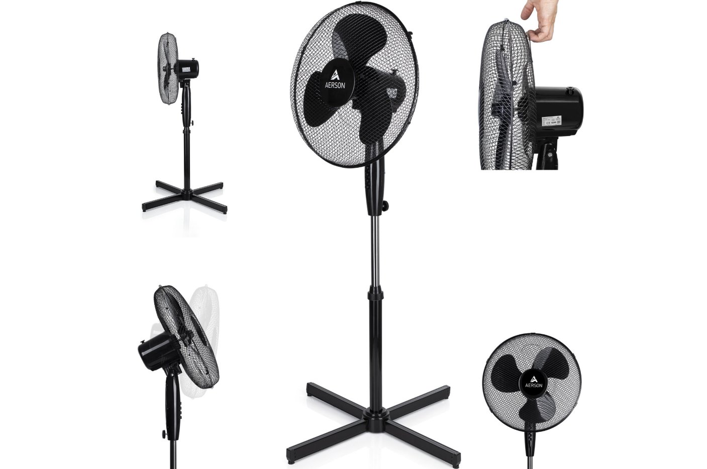 Ebay Höhenverstellbarer Standventilator für 20,99 Euro