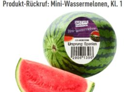 Oxamyl-Alarm: Aldi ruft Mini-Wassermelonen zurück