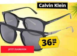 Calvin Klein: Sonnenbrillen bei Sportspar für 36,99 Euro