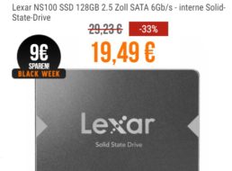 NBB: SSD von Lexar mit 128 GByte für 19,49 Euro