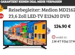 Dealclub: Zweit-TV mit Triple-Tuner und DVD-Player für 124,90 Euro