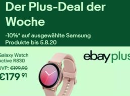 Samsung: 10 Prozent Rabatt für Kunden von Ebay Plus