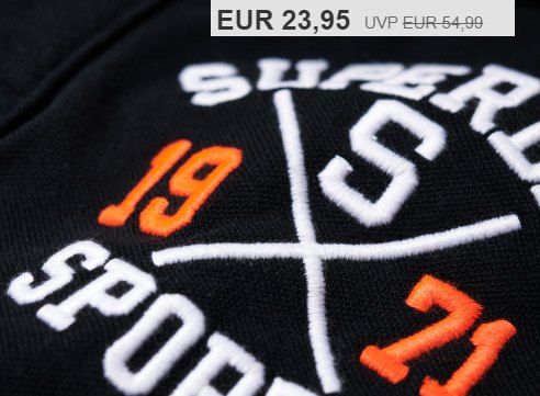 Superdry: Polohemd bei Ebay für 23,95 Euro frei Haus