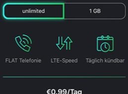 Freenet Funk: Unlimitierte Datenflat mit täglicher Kündbarkeit für 99 Cent